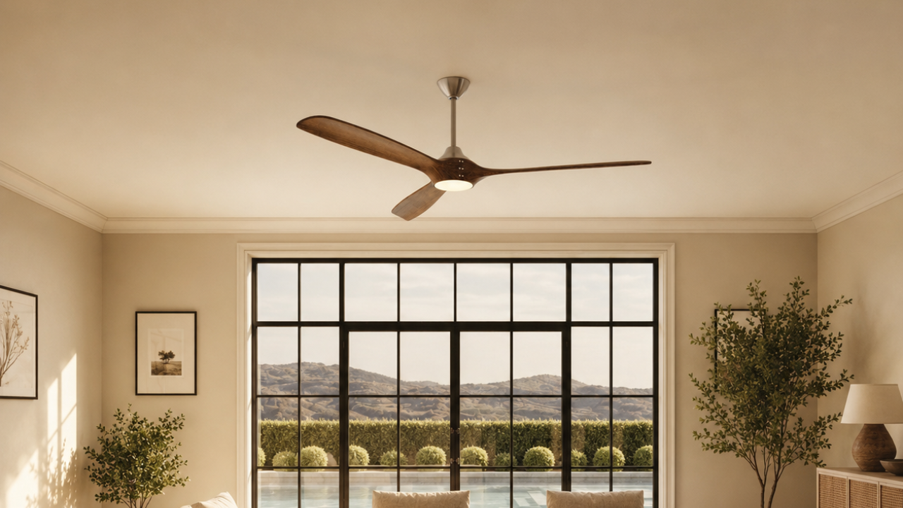 High-End Ceiling Fans: Combining Functionality with Design Elegance 