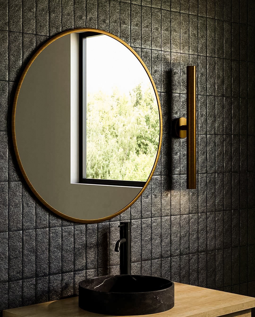 <p>Mason Wall Sconce in Vintage Brass</p>